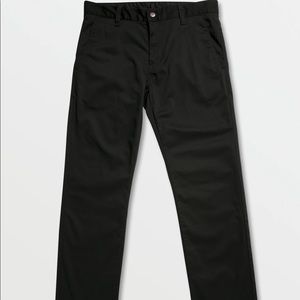 Volcom VMonty Black Pants - NWT